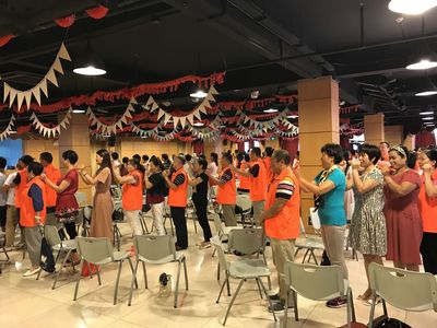 快樂做義工！地鐵義工開展第二期大型團(tuán)體心理培訓(xùn)活動(dòng)